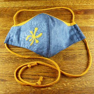 Custom Embroidered Face Mask w/ stretchy band